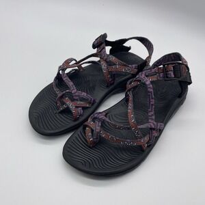 Chaco ZVolv X2 Sandals Hiking Outdoor Sport Purple Red Black J105596 Womans 10